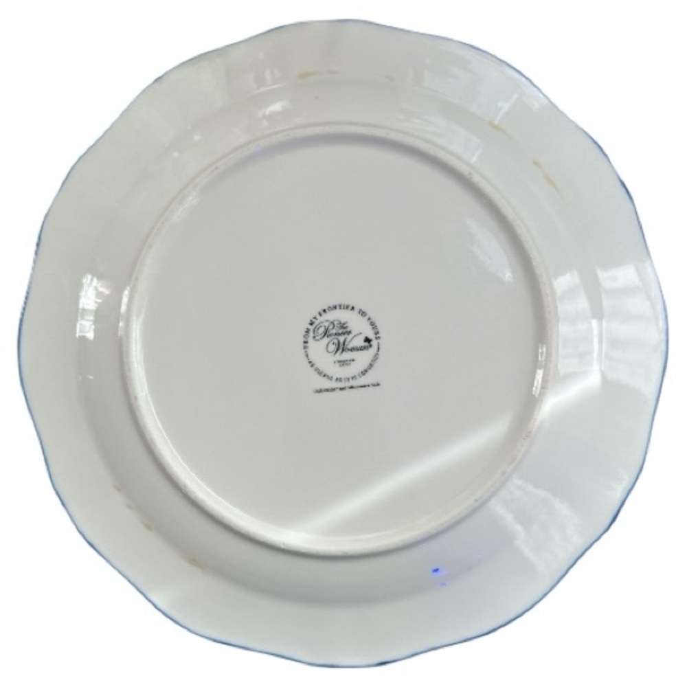 💐 Pioneer Woman Heritage Floral Rose 4 Dinner Plates - Picture 9 of 13